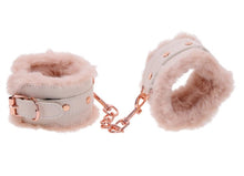 Load image into Gallery viewer, Peaches N Creame Fur Handcuffs
