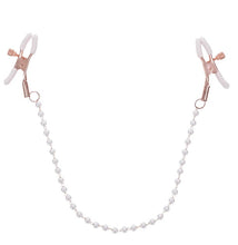 Load image into Gallery viewer, Peaches N Creame Pearl Nipple Clamps
