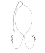 Load image into Gallery viewer, Ex's &amp; Oh's Body Jewelry W/ Nipple Ties
