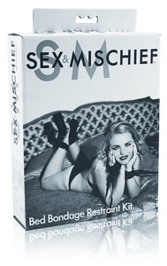 Sex & Mischief Bed Bondage Restraint Kit