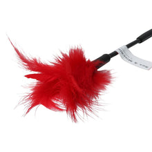 Load image into Gallery viewer, Sex &amp; Mischief Feather Tickler 7in Red
