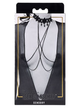 Load image into Gallery viewer, Lace Collar W/ Nipple Ties
