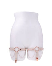 Load image into Gallery viewer, Peaches N Creame Pearl Garters
