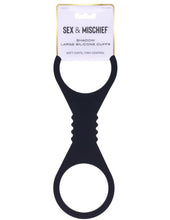 Load image into Gallery viewer, Sex &amp; Mischief Shadow Large Silicone Cuffs
