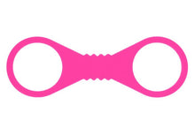 Load image into Gallery viewer, Sex &amp; Mischief Hot Pink Large Silicone Cuffs
