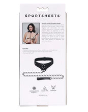 Load image into Gallery viewer, Velvet Noir Collar &amp; Leash
