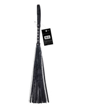 Load image into Gallery viewer, Velvet Noir Chain Flogger
