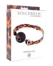 Load image into Gallery viewer, Sincerely Amber Ball Gag
