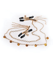 Load image into Gallery viewer, Sincerely Amber Chain Nipple Jewelry
