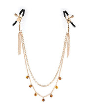 Load image into Gallery viewer, Sincerely Amber Chain Nipple Jewelry
