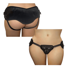 Load image into Gallery viewer, Ss Plus Size Beginners Black Strap-on
