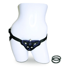 Load image into Gallery viewer, Black Harness W/mini Vibe
