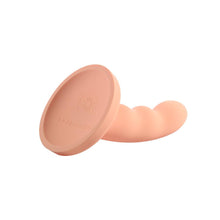 Load image into Gallery viewer, Ren 6in Silicone Dildo Peach
