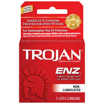Load image into Gallery viewer, Trojan Enz Regular 3pk(non-lube)
