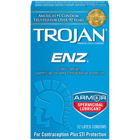 Load image into Gallery viewer, Trojan Enz Spermicidal 12 Pack
