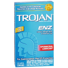 Load image into Gallery viewer, Trojan Enz Spermicidal 12 Pack
