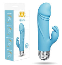 Load image into Gallery viewer, Glam Deluxe Mini Rabbit Blue
