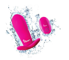 Load image into Gallery viewer, Viben Intrigue Panty Vibe W/ Pleasure Nubs Hot Pink
