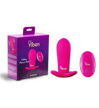 Load image into Gallery viewer, Viben Intrigue Panty Vibe W/ Pleasure Nubs Hot Pink
