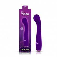 Load image into Gallery viewer, Viben Devotion Violet Intense G-spot Vibe
