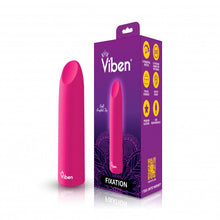 Load image into Gallery viewer, Fixation Hot Pink Powerful Lipstick Bullet Vibe
