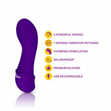 Load image into Gallery viewer, Sabela Violet Intense Mini G-spot Vibe
