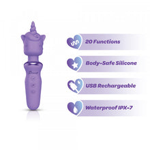 Load image into Gallery viewer, Viben Dreamii Wand Powerful Unicorn Lilac Wand
