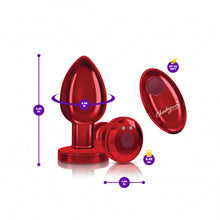 Load image into Gallery viewer, Cheeky Charms Rechargeable Vibrating Metal Butt
