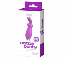 Load image into Gallery viewer, Crazzy Bunny Rechargeable Mini Vibe Purfectly Purple
