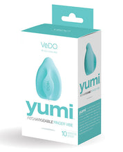 Load image into Gallery viewer, Vedo Yumi Rechargeable Vibe Tease Me Turquoise
