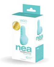 Load image into Gallery viewer, Vedo Nea Rechargeable Finger Vibe Turquoise
