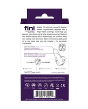 Load image into Gallery viewer, Vedo Fini Rechargeable Bullet Vibe Purple
