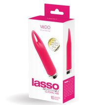 Load image into Gallery viewer, Vedo Lasso Bullet Vibe Rechargeable Pink
