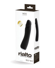 Load image into Gallery viewer, Vedo Rialto Rechargeable Vibe Pearl Black
