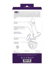 Load image into Gallery viewer, Vedo Diki Vibrating Dildo W/ Harness Deep Purple
