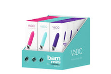 Load image into Gallery viewer, Vedo Bam Mini Bullet Assorted 12pc Display
