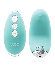 Load image into Gallery viewer, Vedo Niki Rechargeable Panty Vibe Tease Me Turquoise
