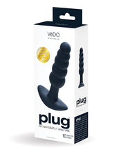 Load image into Gallery viewer, Vedo Plug Rechargeable Anal Plug Black Pearl
