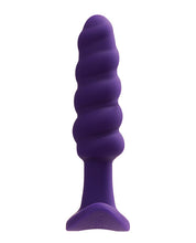 Load image into Gallery viewer, Vedo Twist Rechargeable Anal Plug Deep Purple
