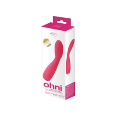 Vedo Ohni G-spot Thrusting Vibe Pink