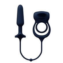 Load image into Gallery viewer, Vedo Humper Recharg/ Dual C-ring W/plug Blk
