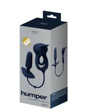 Load image into Gallery viewer, Vedo Humper Recharg/ Dual C-ring W/plug Blk

