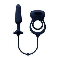 Vedo Humper Recharg/ Dual C-ring W/plug Blk