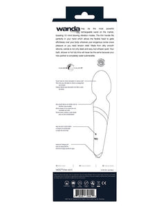 Vedo Wanda Rechargeable Wand Vibe Just Black