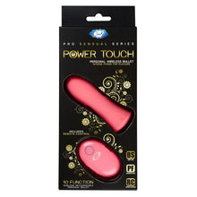 Load image into Gallery viewer, Pro Sensual Power Touch Bullet W/ Remote Control Pink
