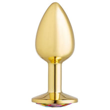 Load image into Gallery viewer, Cloud 9 Gems Gold Anal Plug Small
