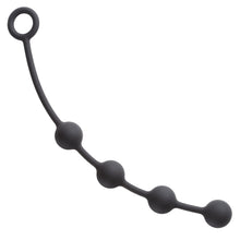 Load image into Gallery viewer, Silicone Anal Bead Medium Black

