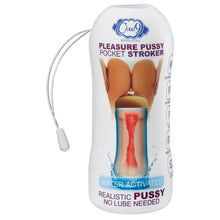 Load image into Gallery viewer, Cloud 9 Pleasure Pussy Pocket Stroker Water Activated Tan
