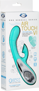 Cloud 9 Pro Sensual Air Touch Vi Come Hither Rabbit Teal