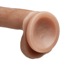 Load image into Gallery viewer, Cloud 9 Dual Density Dildo Touch 7in W/ Balls Tan/ Mocha
